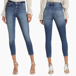 L'Agence Jeans Womens 23 Blue Margot High Rise Skinny Stretch  Denim USA‎ NWT